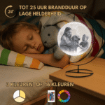 Gepersonaliseerde Maanlamp met Ophangbeugel