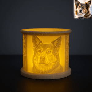 Gepersonaliseerde LED-Kaars Frame Gepersonaliseerde LED-Kaars Frame